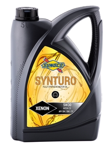 Sunoco Synturo Xenon 5W30 Helsyntet. 5 liter. DEXOS 2.