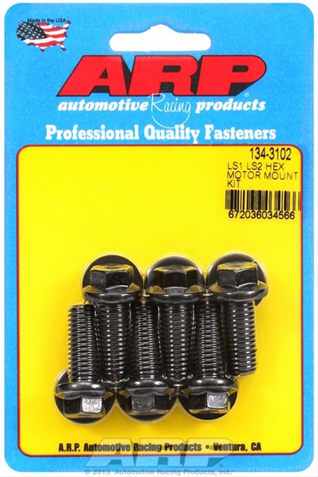 ARP Motorfästesbultssatser. Chevrolet. 294-427 cu.in. LS Motor. V8. 1997-19.