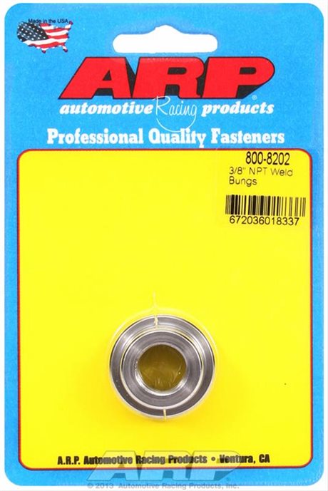 ARP Svetsmutter. 3/8 in. NPT. Stål.