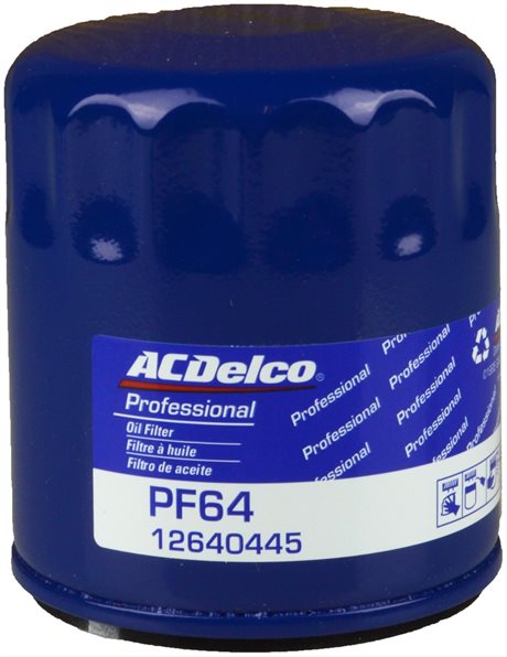 ACDelco Oljefilter. Buick, Cadillac, Chevrolet, GMC. L3, L4, V6 samt V8. 2012-22.
