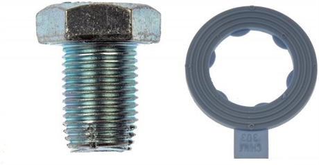 Dorman Oljetrågsplugg 1/2"-20. Tredje Överdimension.