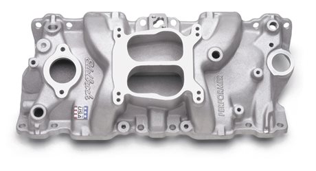 Edelbrock Performer insug. Chevrolet Sb 262-400 cu.in. V8. 1987-95. 