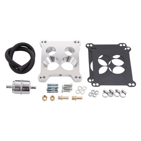 Edelbrock Adapterkit. Edelbrock Förgasare Till Q-jet Insug.