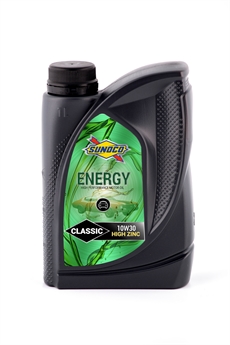 Sunoco Energy Classic 10W30 High Zink. 1 liter.