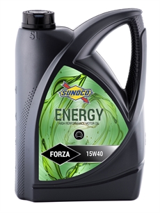 Sunoco Energy Forza 15W40 Mineralolja. 5 liter.