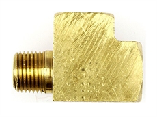 Everco T-stycke. Mässing. NPT utv. 1/8". NPT inv. 1/8"x1/8"