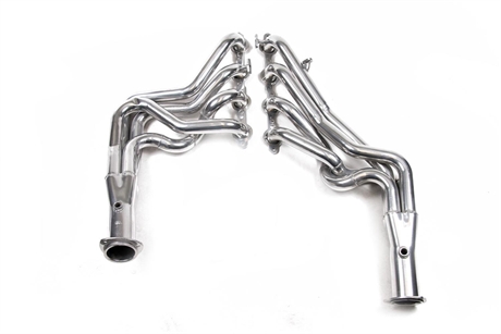 Flowtech Headers, Silver Ceramic Coated. Chevrolet samt Pontiac. 5.7L LS1. 2000-02. 