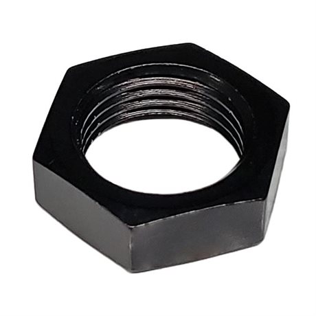 JAK Products Mutter till Genomföring. Aluminium. Svart. AN8.