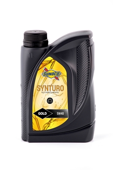 Sunoco Synturo Gold 5W40 Helsyntet. 1 Liter.