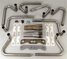 Hedman headers, Chevrolet Weld-Up Kit. 265-400 cu.in. 