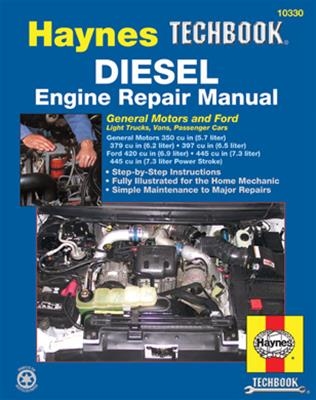 Haynes Diesel Engine Repair böcker. GM 350-397. Ford 420-445.