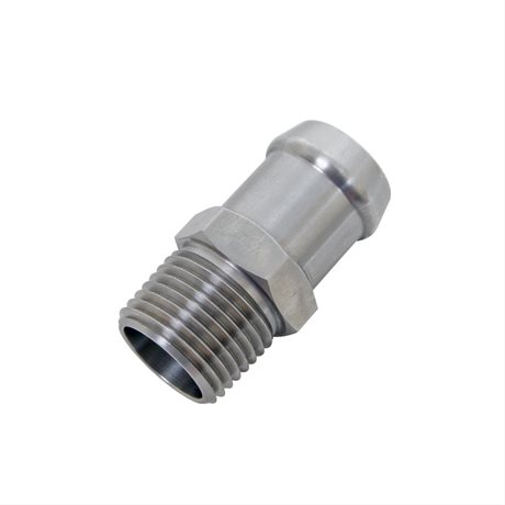 JAK Products Slangnippel. ROSTFRI. Rak. Slang ø 3/4". NPT 1/2". 