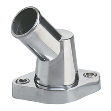 JAK Products Aluminium. 45`Termostathus. Polerad. Chevrolet Bb samt Sb. V6 samt V8 1955-00.