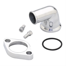 JAK Products Aluminium. 90`Termostathus. Polerad. Chevrolet Bb samt Sb. V6 samt V8 1955-00.