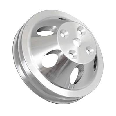 JAK Products Aluminium Övre Remskiva. Chevrolet Small Block. 2-lång.