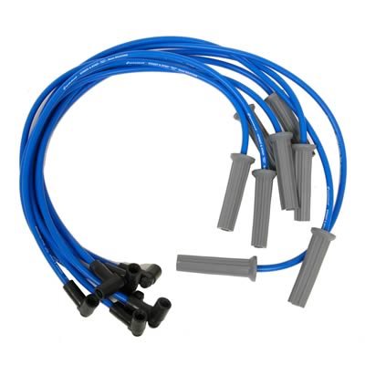 JAK Systems 8mm Blå Tändkablar. Raka anslutningar. 