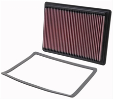 K&N Luftfilter. GM Personbilar V6/V8. 1988-2005. 10,6" x 8".