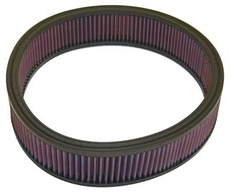 K&N Luftfilter. Ford Mustang 302 V8, 1983-85. 12,5" x 2,8".