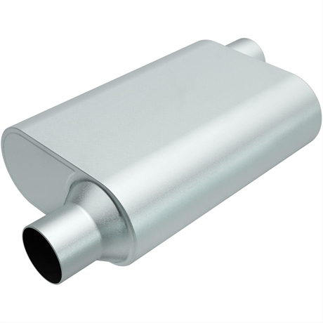 Magnaflow Rumble Kammar "Chambered" Ljuddämpare. Oval 2 1/4". 