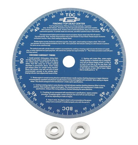 Mr.Gasket Universal Degree Wheel.