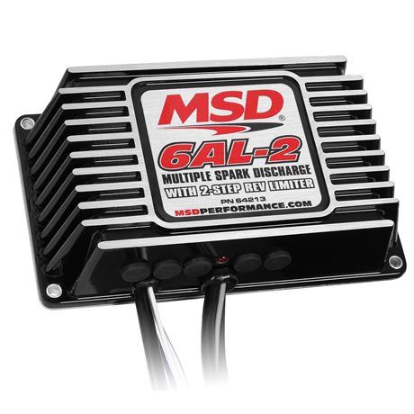 MSD Tändbox. 6AL-2. Digital CD. Med 2-Step samt Övervarvningsskydd. Svart.