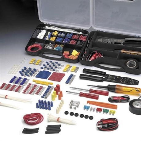 Performance Tools Sortimentlåda. El Dragning/Reparations Delar.
