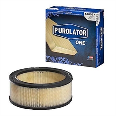 Purolator Luftfilter. Ford 1962-67. 214 x 167 x 82 mm.