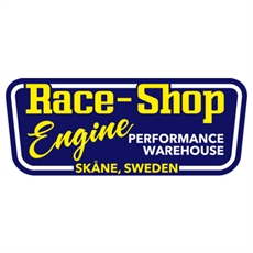 Race-Shop "Engine" Sticker. 250mm x 100mm. 