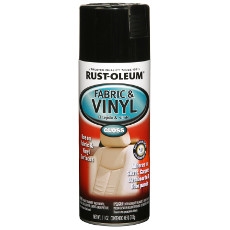 Rust-Oleum Vinylspray. Svart Blank.