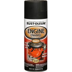 Rust-Oleum Motorfärg. Svart Halvmatt.