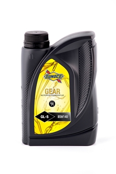 Sunoco Gear GL-5 85W140. Mineralolja. 1 liter.