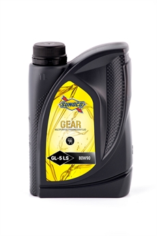 Sunoco Gear GL-5 LS 80W90. Mineralolja. 1 liter.