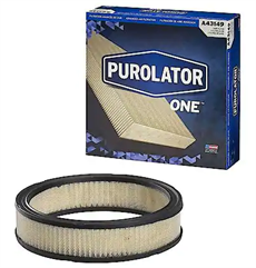 Purolator Luftfilter. GM 1979-84. 258 x 220 x 58 mm.