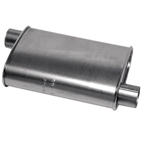 Walker Trush Turbo Effektdämpare. Oval 2 1/2".