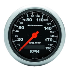Autometer Sport-Comp Elektrisk hastighetsmätare. 0-190 km/h