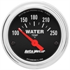 Autometer Performance Mätare. Elektrisk. Vattentemp. 100-250`F. 