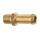 Everco Rak Slangnippel. Mässing. Slang ø 3/8". 1/8" NPT. 