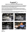 Frostbite Performance Aluminiumkylare. Dodge. 318-440 cu.in. 1970-78. 3-Raders.