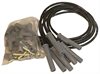 MSD Tändkabel. Super Conductor 8.5mm. Svart. Universal. Rak. Hane(HEI) samt Hona till Lock.