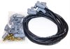 MSD Tändkabel. Super Conductor 8.5mm. Svart. Universal. 90`. Hane(HEI) samt Hona till Lock.