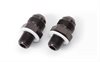 Russell Aluminium Adapter Automat - Oljekylar Ledning. AN 6 - 1/4" NPSM.