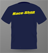 Race-Shop Blå Retro T-Shirt. Herr. XX-Large. 
