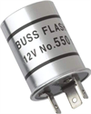 Bussman Blinkrelä. Universal. 12 Volt. 3-Polig.